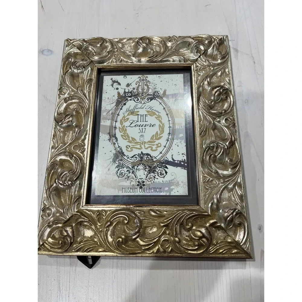 Sheffield Home Picture Frame The Louvre Museum Collection 5x7 Antique‎ looking